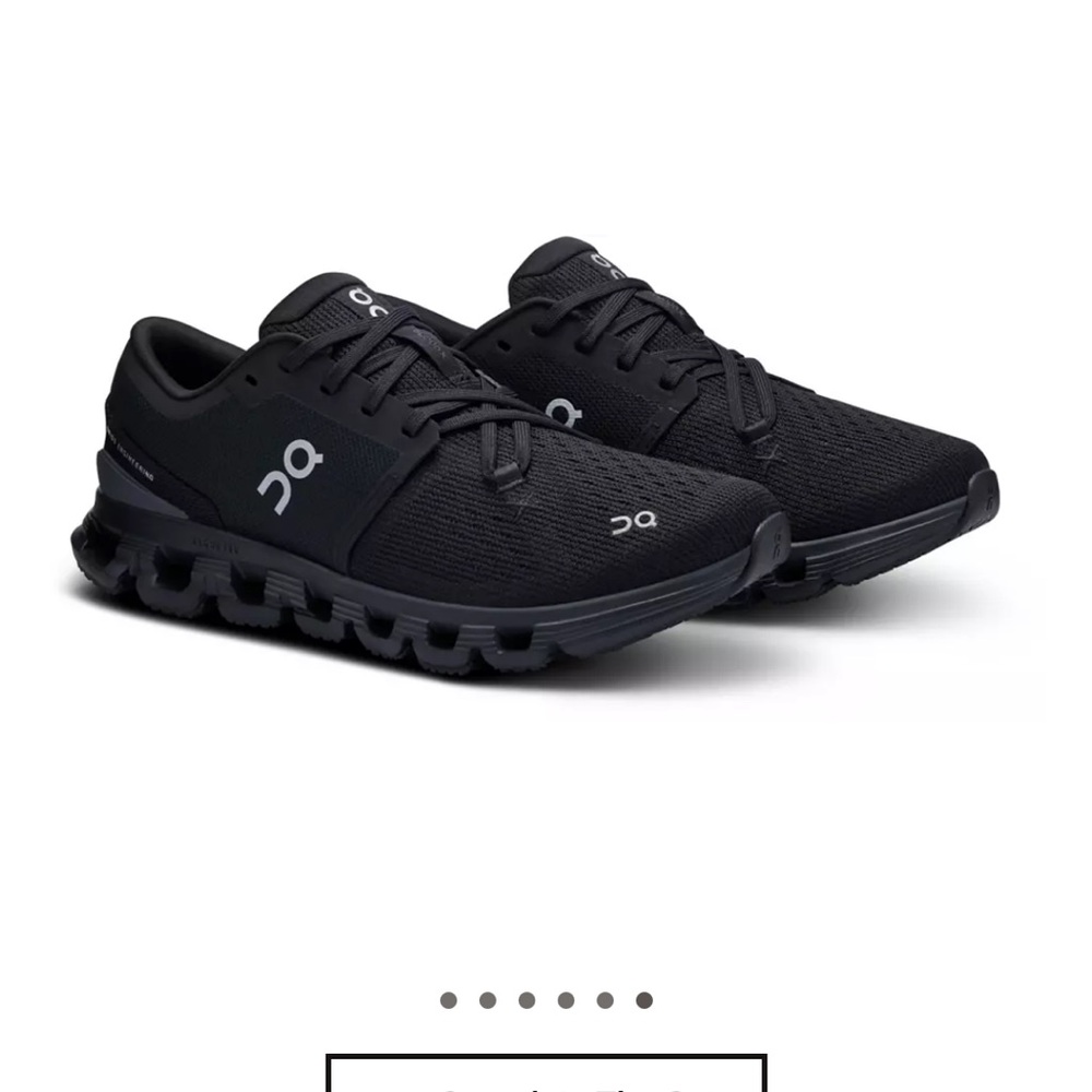 Black On Running Shoes